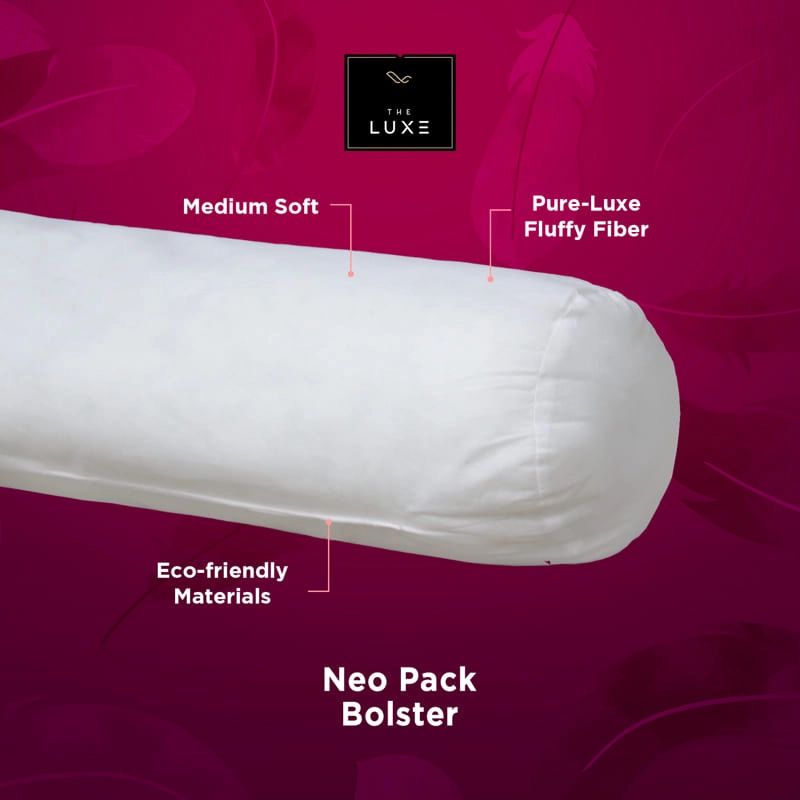 Product image The Luxe - Neo Pack Bolster 22x72cm  Putih