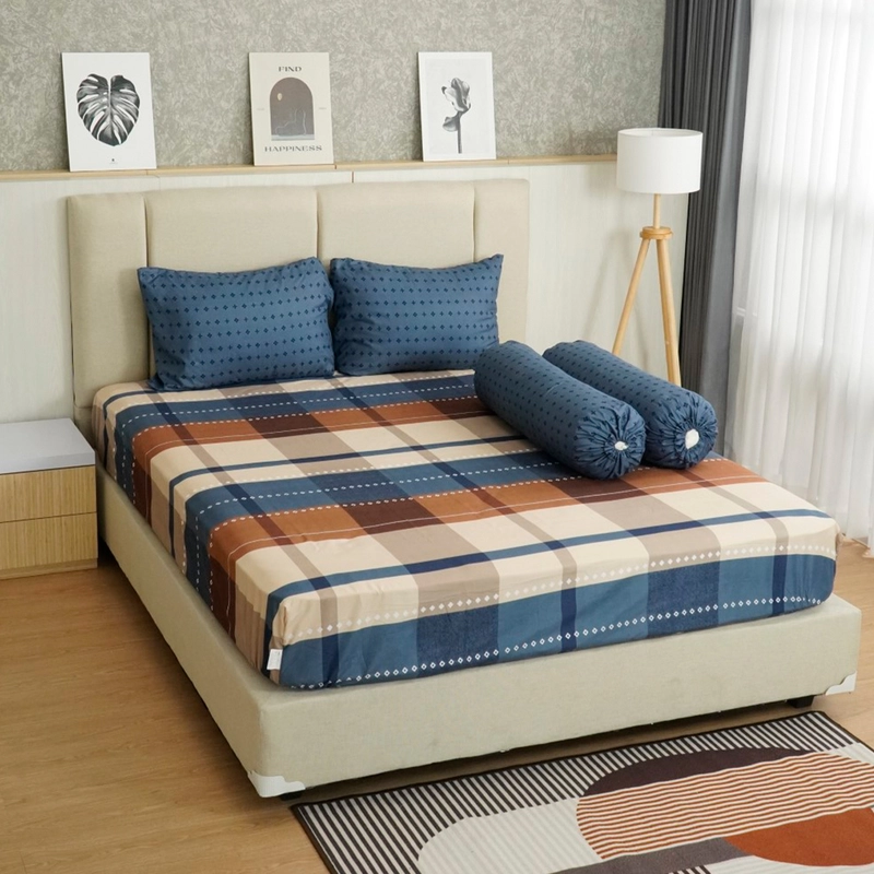 Product image Kintakun - Sprei Dluxe Gemi Aesthetic Microtex 160 x 200 Queen