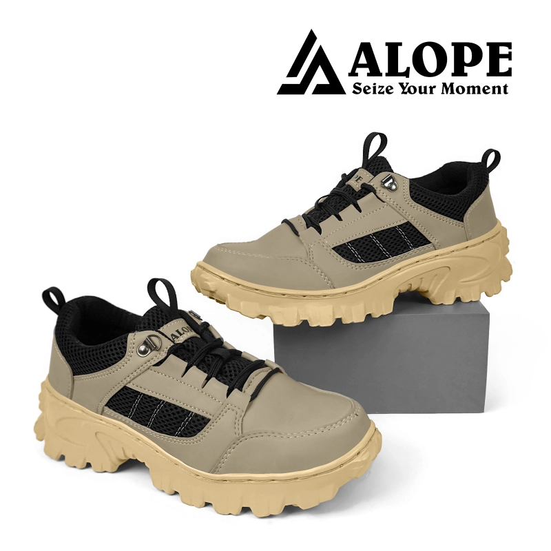 Product image ALOPE OFFICIAL - ALOPE - SEPATU DIZON UJUNG BESI ANTI LICIN 39 cream