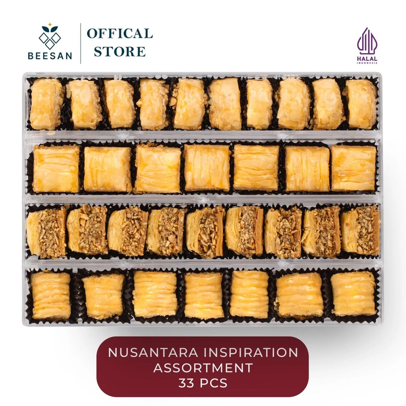 Product image Aliya - Baklava Inspiration Nusantara Premium Khas Turki 390g Cashew & Honey