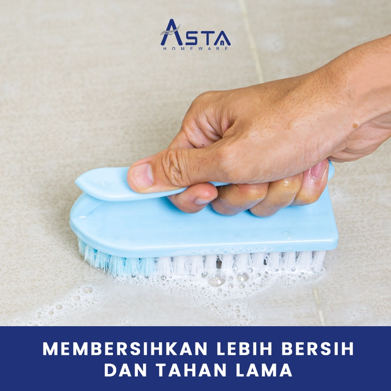 Product image Asta Sikat Lantai Pembersih Kamar Mandi Baju Serbaguna 14 cm ROCB02 Warna Pink