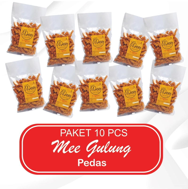 Product image singemil - Paket 10 pcs Mee Gulung 2.5 kg Pedas