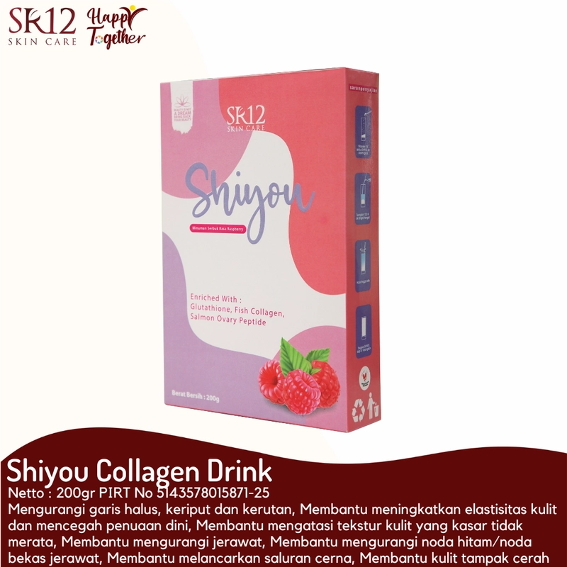 Product image SR12 Shiyou Collagen Drink Mencerahkan Kulit Dari Dalam 100gr Shiyou