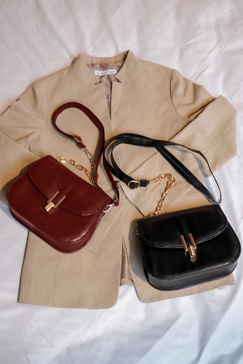 Product image Nasuya - Fiona Bag Tas Selempang Wanita SlimBag Cantik Murah Simple ALLSIZE Coklat