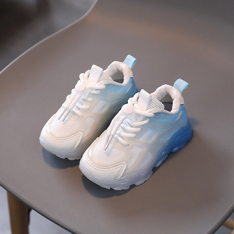 Product image Meonky Official - Sepatu Sneakers Anak Perempuan LED Bisa Menyala Sekolah Berlibur Ringan Dipakai Q - 13 22 Putih