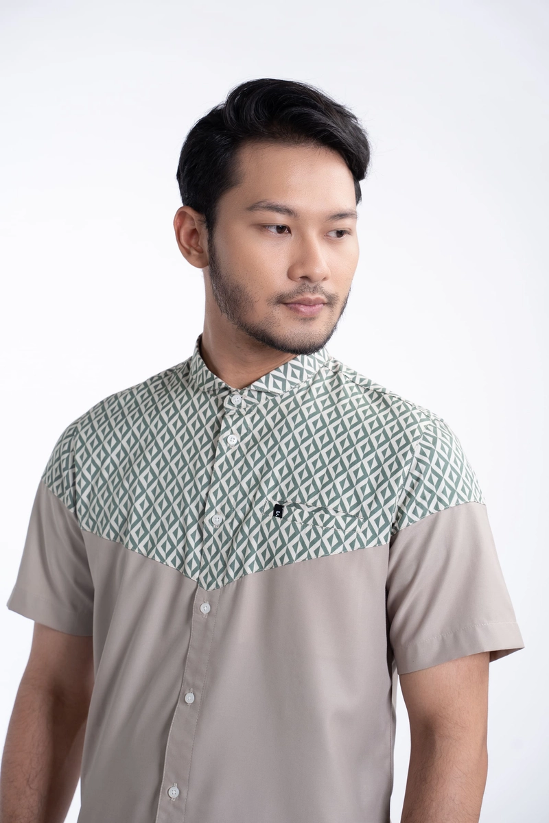Product image Fadkhera - Baju Koko Modern Dewasa Fayruz S Lengan Pendek