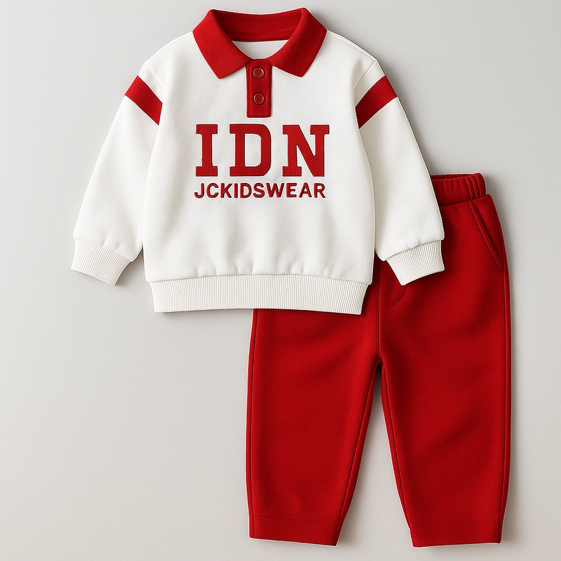 Product image Jckidswear - Setelan Sweater Baju Olahrga Anak Merah Putih Agustusan S PUTIH-MERAH