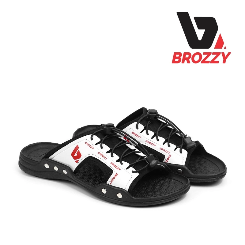 Product image Brozzy - Sandal Selop Korean Style B09 Sendal Gunung Original Brozzy 39 Putih
