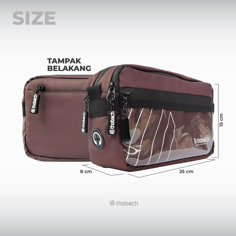 Product image Thobach official - THOBACH Waistbag XAVIER ALL SIZE Brown