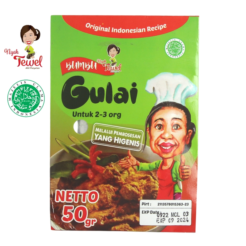 Product image Nyah Tewel - Bumbu Gulai 50 gr Bumbu Gulai
