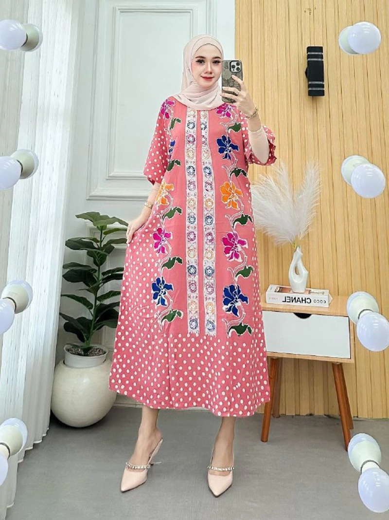 Product image Batik Ayodha - DASTER RIMA JUMBO ALLSIZE BATIK CAP Allsize E