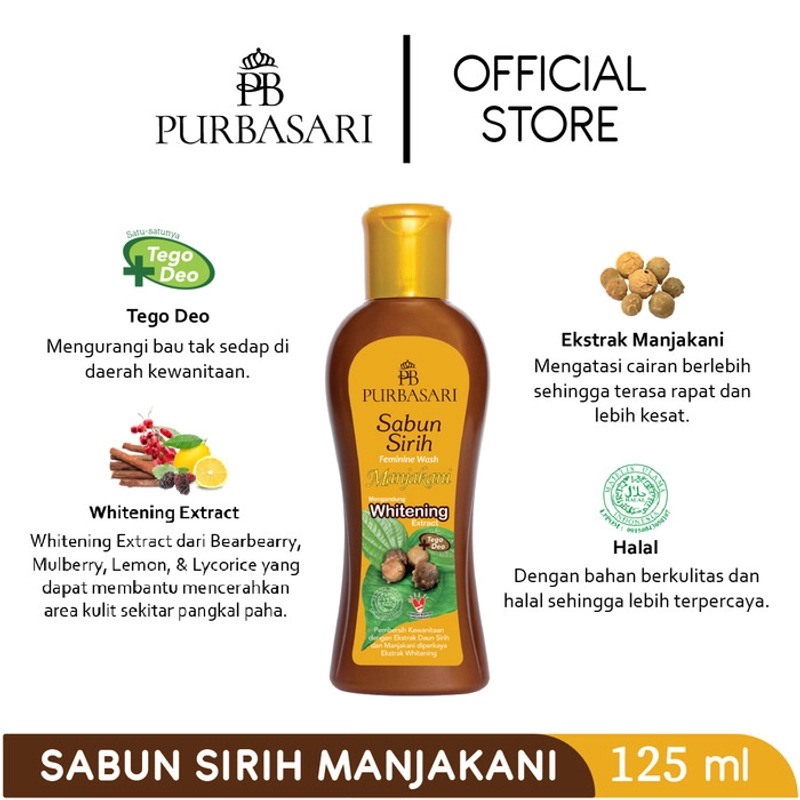 Product image Purbasari - SABUN SIRIH MANJAKANI + WHITE 60ML MANJAKANI