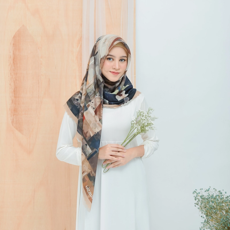 Product image Nizana Hijab - Nizana Hijab - Voal Ultima Anabia series 120cmxx120cm ori