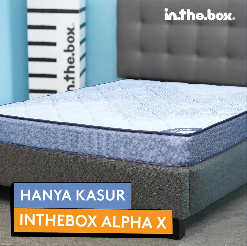 Product image Inthebox - INTHEBOX - Kasur Busa ALPHA X Ukuran 100x200 (Super Single) F388AX-MT1P-100NTR 100x200 Putih