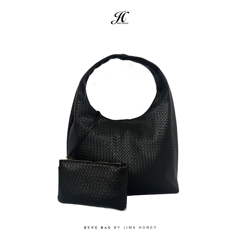 Product image JIMSHONEY SUKABUMI - Ryne Bag - Tas Tangan Wanita TSB005 BLACK