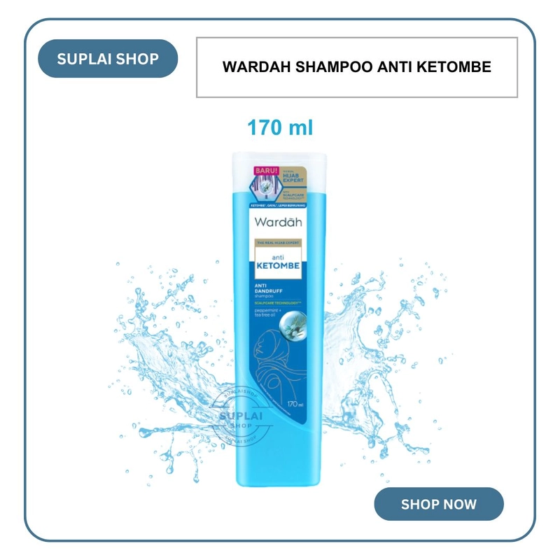 Product image SUPLAI SHOP - Shampoo Anti Ketombe Wardah Shampoo Hijab 160 ml Anti Dandruff