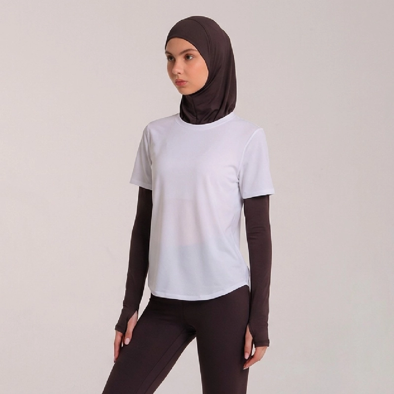 Product image DS333 Heiji - Breathable Excercise T-Shirt - Kaos Olahraga Lengan Pendek 10/XL White