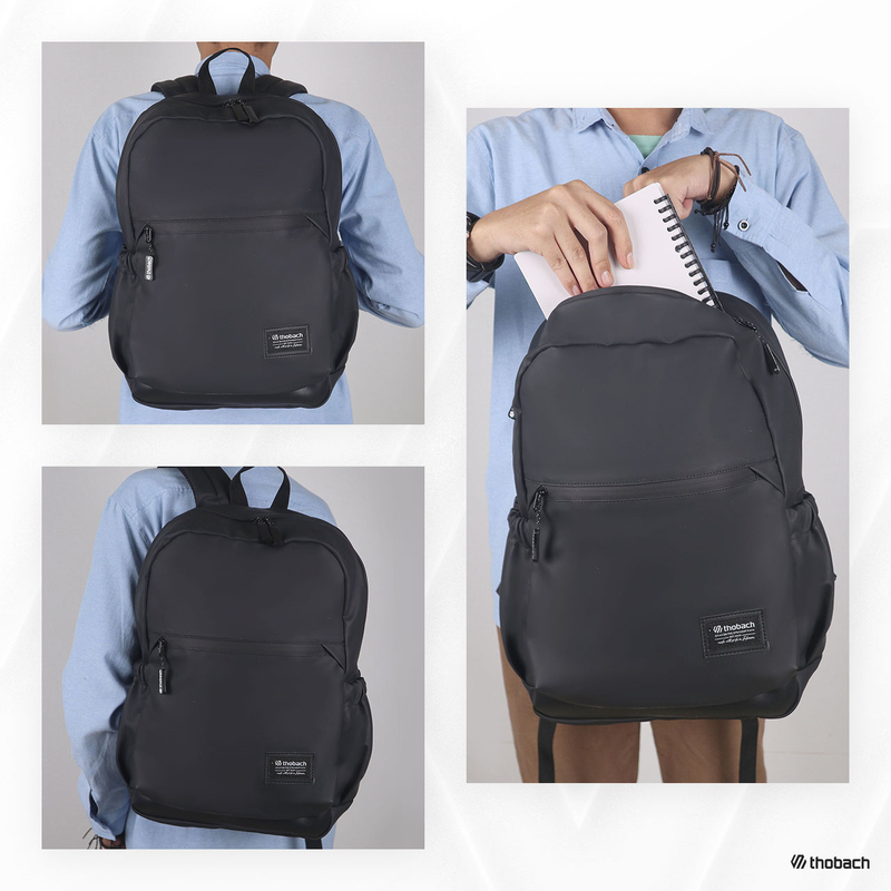 Product image Thobach official - THOBACH-BACKPACK WATERPROOF ELITE TAS RANSEL PRIA WANITA PREMIUM All size Black