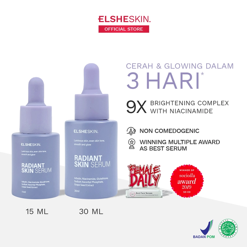 Product image ELSHESKIN - ElsheSkin Radiant Skin Serum 15ml 15 niacinamide