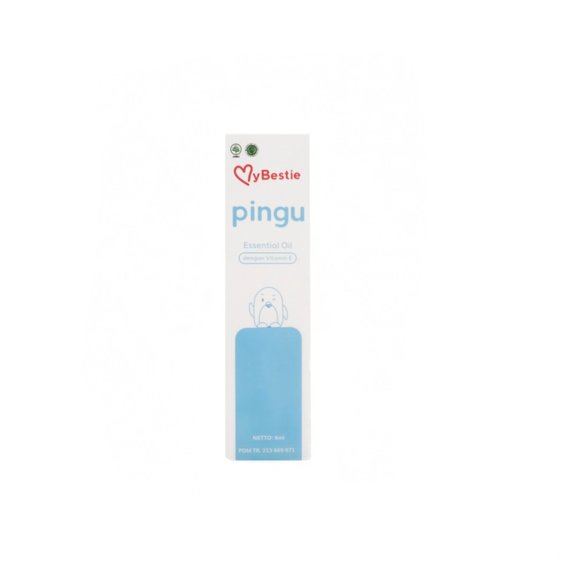 Product image MyBestie Official - MyBestie Pingu - Essential Oil Pereda Batuk Pilek Bayi 8 ml pingu