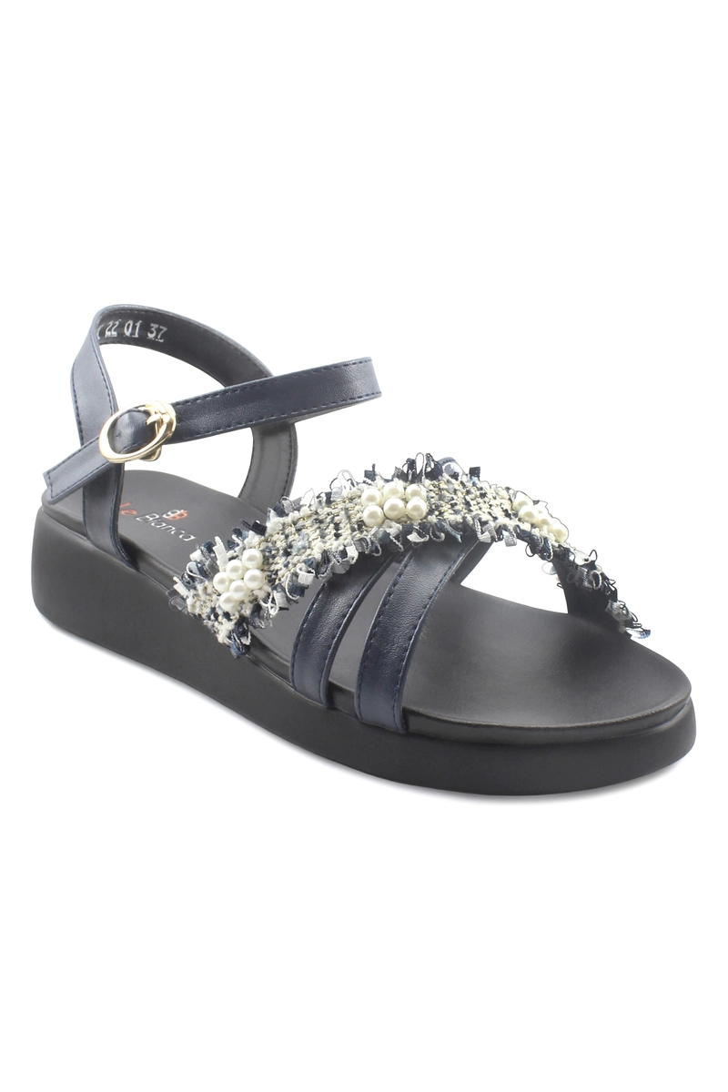 Product image Lebianca - Le Bianca ALY 22-01 Sepatu Sendal Wanita flat sandal 36 Biru Tua