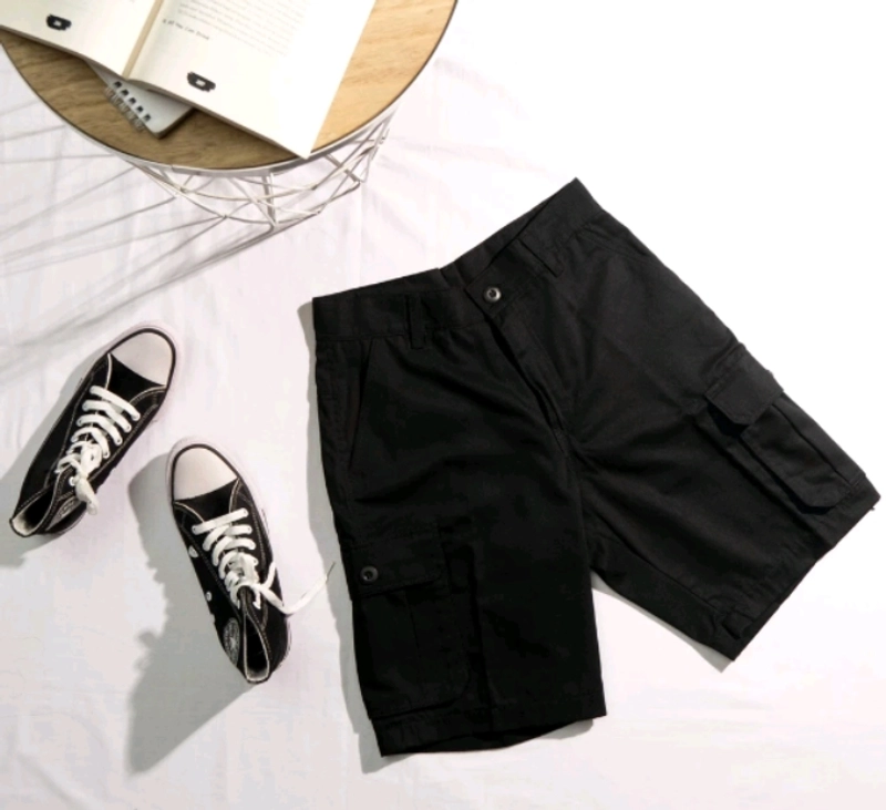 Product image Bursanekashop - CELANA PENDEK CARGO / CELANA PENDEK PRIA / CARGO PENDEK 31 HITAM