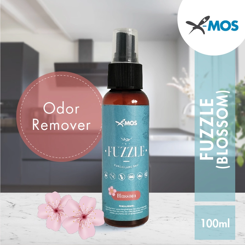 Product image X MOS - X-MOS Fuzzle - Penghilang & Penetral Bau Aroma Blossom 100ml