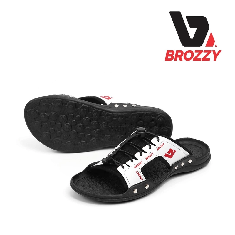 Product image Brozzy - Sandal Selop Korean Style B09 Sendal Gunung Original Brozzy 39 Putih