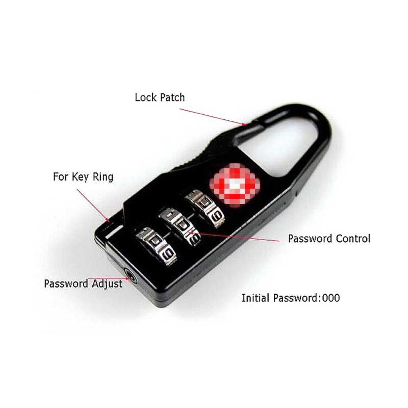 Product image Moveonesia - Gembok Angka Koper Dan Tas Gembok Angka RANDOM