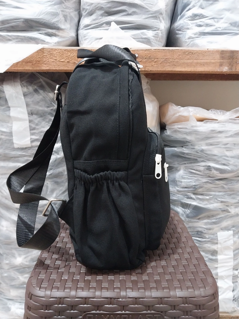 Product image CBL - Ransel CLBD - Tas Ransel Backpack Wanita CLBD Bahan Kanvas Muat Laptop Untuk Sekolah Kuliah Medium Hitam