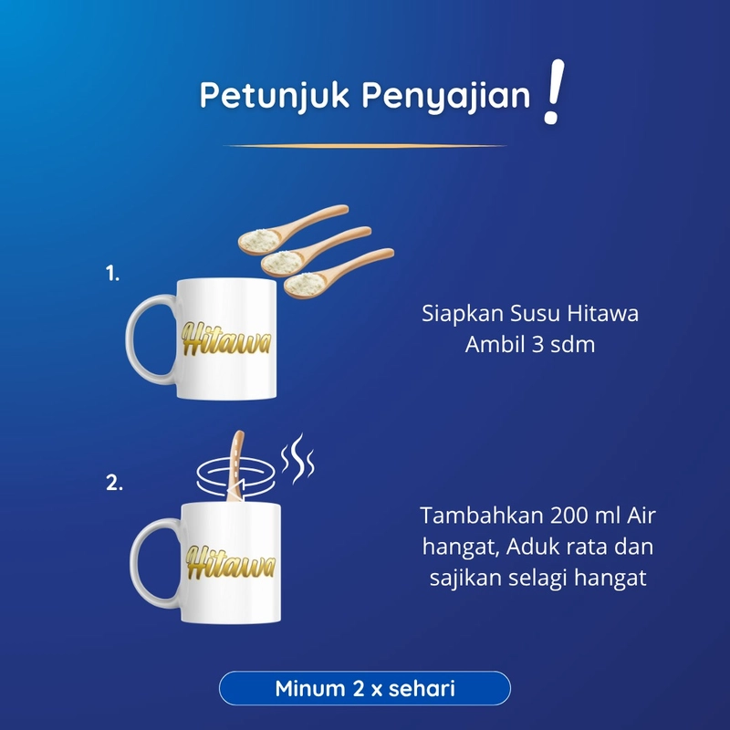 Product image SEBENTAR BELANJA - Hitawa Susu Kambing Etawa Plus Jahe Merah Susu untuk Tulang dan Sendi 200 gram Putih