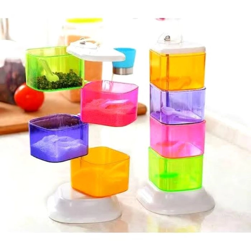 Product image Alcante - Tempat Bumbu 4 In 1 Dapur 4 in 1 random