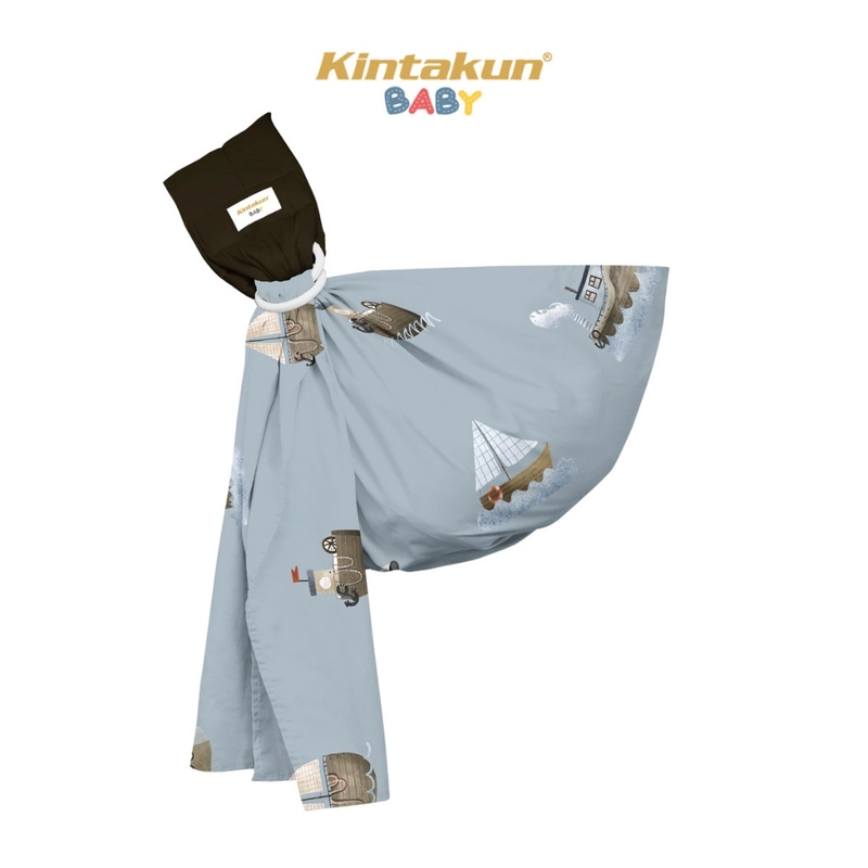 Product image [NEW PRODUK] KINTAKUN BABY Ring Sling Gendongan Bayi Newborn 5in1 Digital Printing 184 x 74 cm Voyager