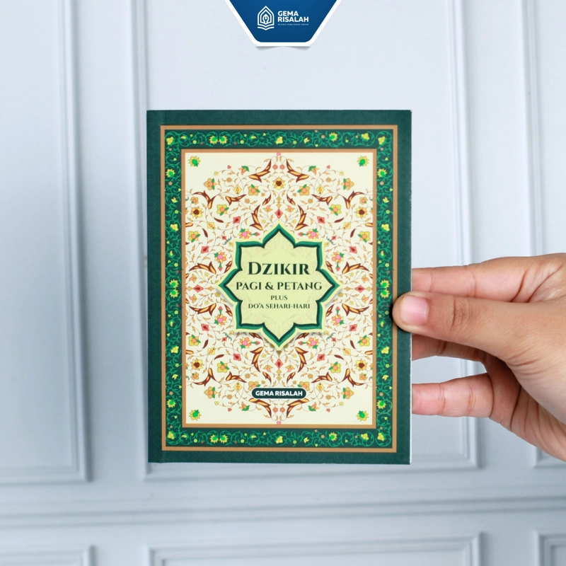 Product image Gema Risalah - Buku Dzikir Pagi Petang Plus Doa Sehari - Hari Ukuran A6 buku islam Aesthetic A6 Jade