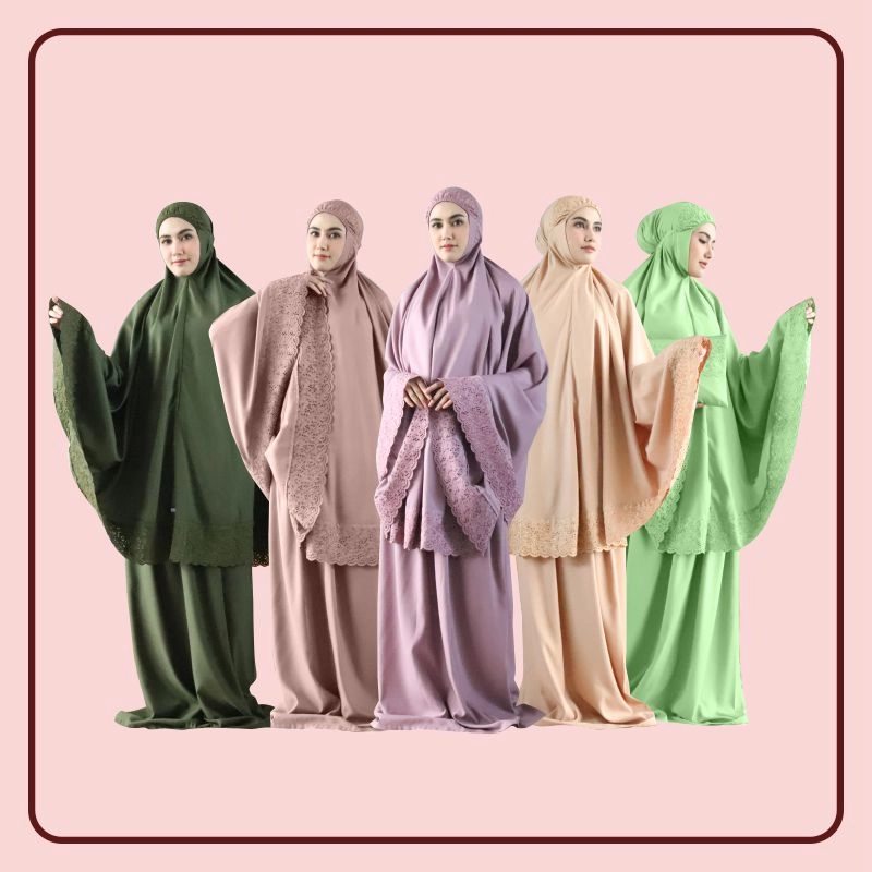 Product image Kalisha official - Paket Usaha 50pcs Mukena Khadijah 30000 Mix