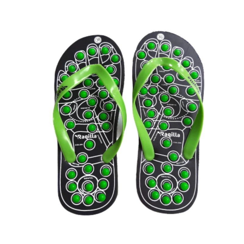 Product image Sandal Jepit Rematik Sendal Refleksi Jepit Karet selipar Raqilla 36 JEPIT HIJAU RAQILLA