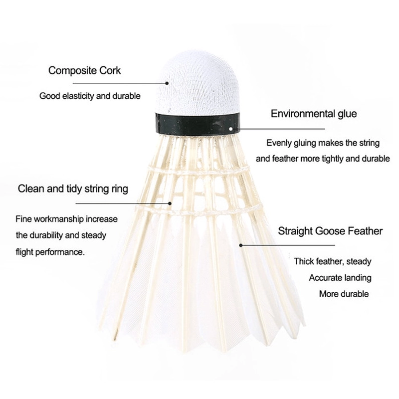 Product image Girik - Shuttlecock GIRIK Original TIGER 9 Speed 78 - 12 pcs in 1 Tube Speed 78 Putih
