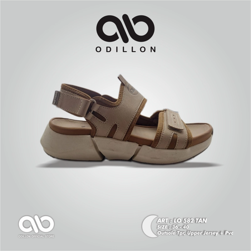 Product image Odillon - LO 582 / Sepatu Sandal Wanita Casual 39 TAN