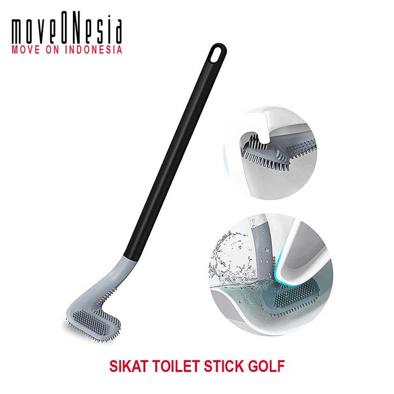Product image Moveonesia - Sikat Toilet Stick Golf TOILET GOLF RANDOM