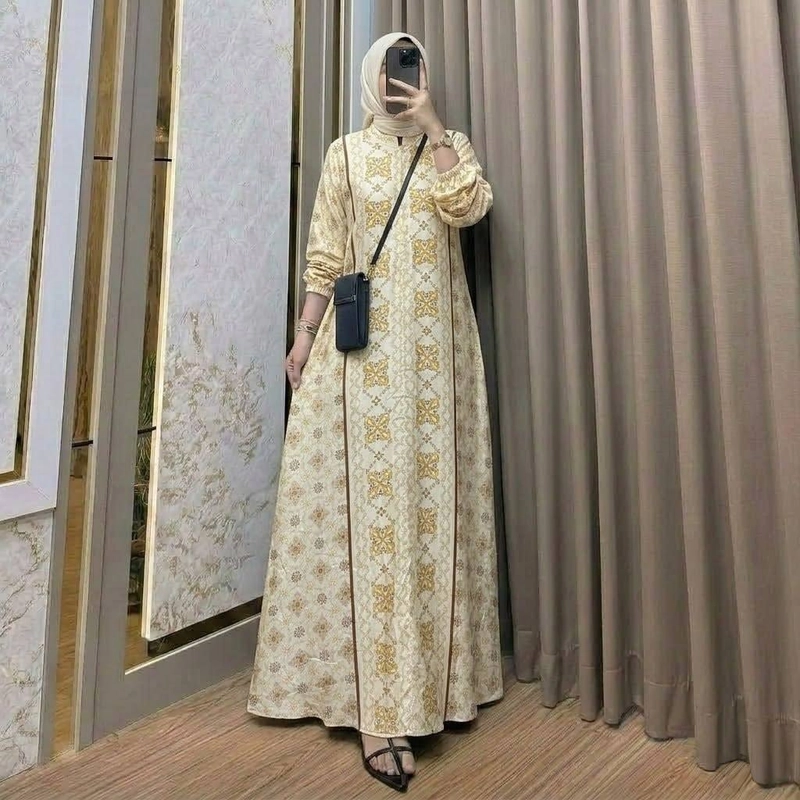 Product image Khisna collection - Drees dewasa new Rinjani look kekinian Allsize Butter