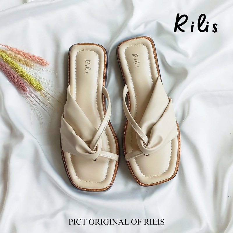 Product image Rilis - Sandal Wanita Olivia Platfoam (Rilis 40) 37 Krem