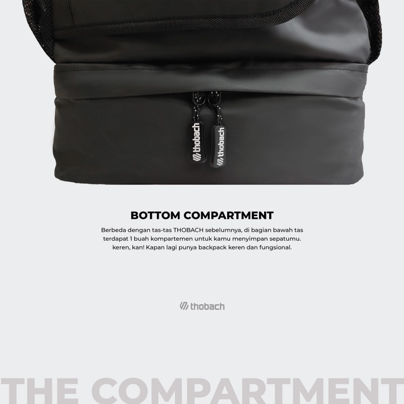 Product image Thobach official - THOBACH Backpack Anti Air Waterproof WARWICK 500 gr Black