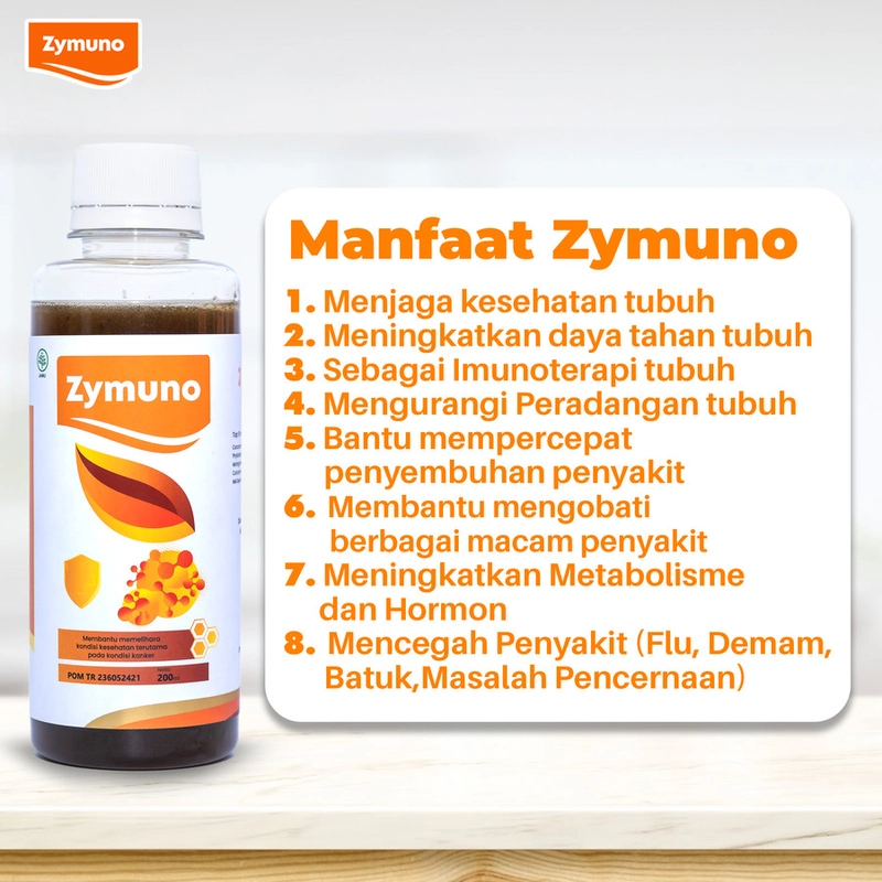 Product image CV. Ayu Group - Madu Zymuno membantu memelihara kondisi kesehatan pada penderita kanker 200 ML