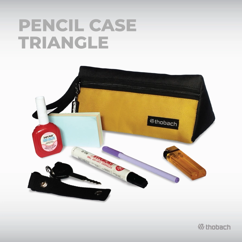 Product image Thobach official - THOBACH Pencil Case TRIANGLE All size Yellow