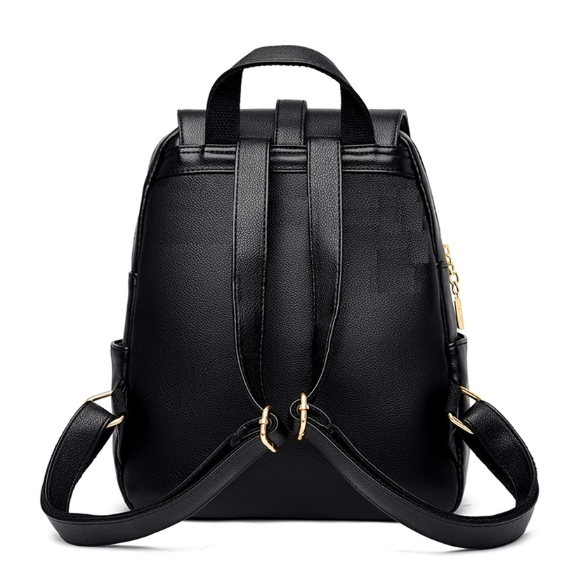 Product image CBL - Tas Ransel Wanita Gummi CBLC19GUMMI Tas Punggung Wanita Tas Backpack Wanita Semikulit AllSize itam