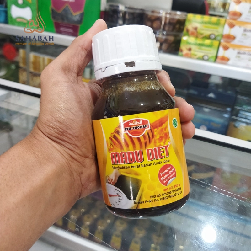 Product image Sahabah Store - Madu Diet Ath Thoifah - Madu Pelangsing - Obat Diet - Program Diet - Herbal Diet 350 gr alami