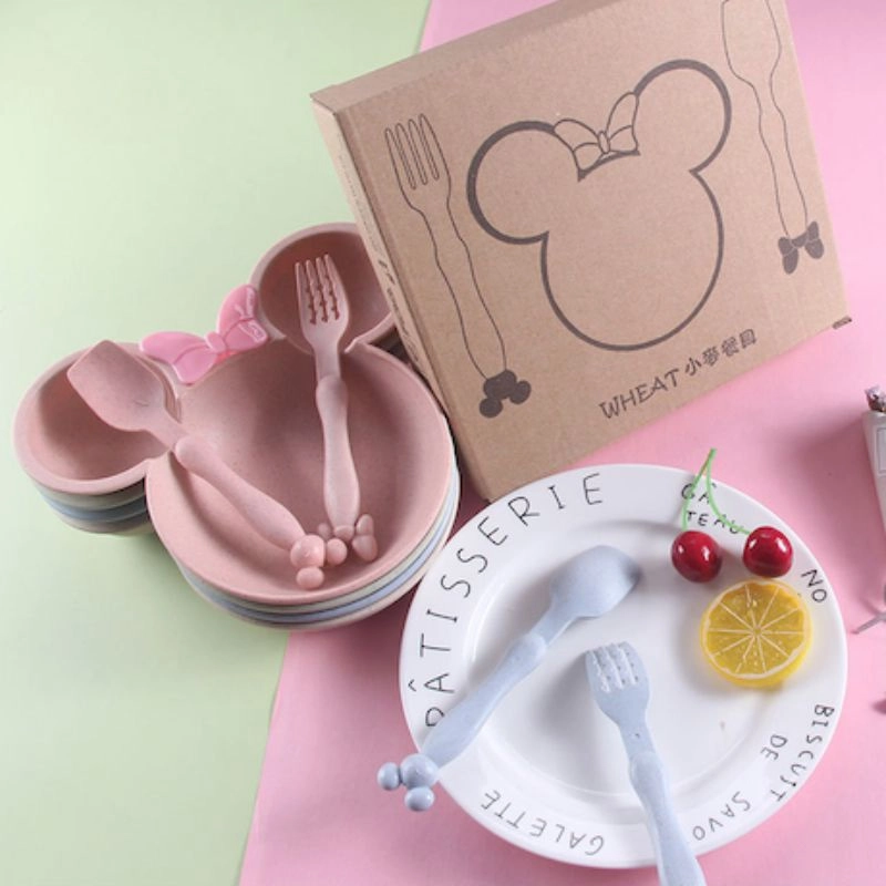 Product image Peralatan Makan Anak Karakter Set Pink