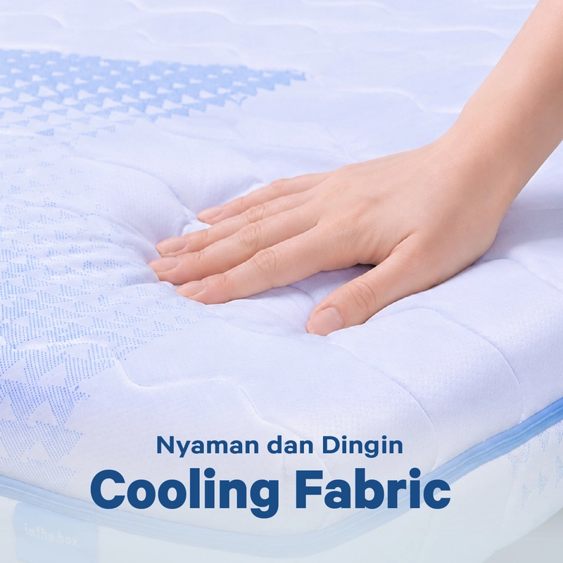 Product image INTHEBOX - Kasur Busa Hybrid Ukuran 160x200 (Queen) F388HB-JBS2-160NTR 160 x 200 cm Abu