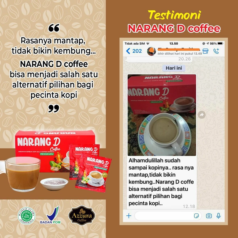 Product image Madu Azzura - Narang D Coffee 460g Manis