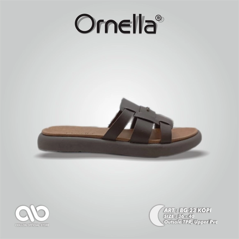 Product image Odillon - Ornella - BG 23 / Sandal Slip On Wanita 36 COFFEE